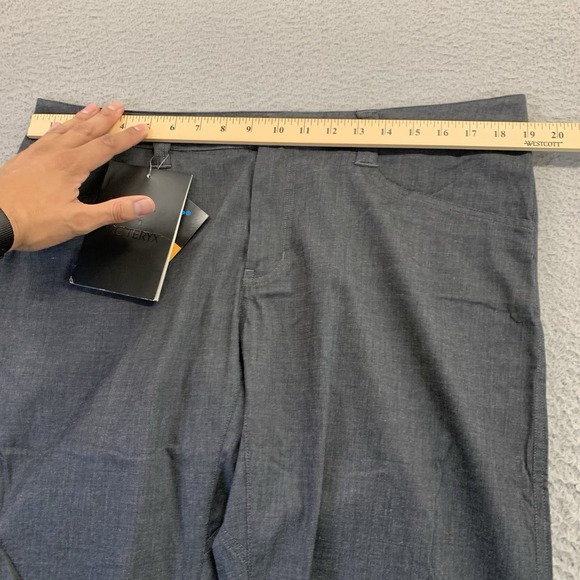 Arc'teryx A2B Commuter Pants Mens 38x34 Carbon Gray Chino Outdoor Arcteryx NWT - Picture 6 of 16